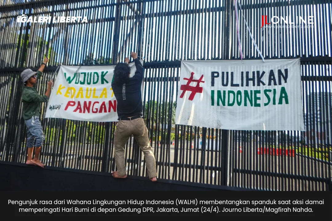 Foto: Aksi Damai Hari Bumi, Angkat Krisis Ekologis 3