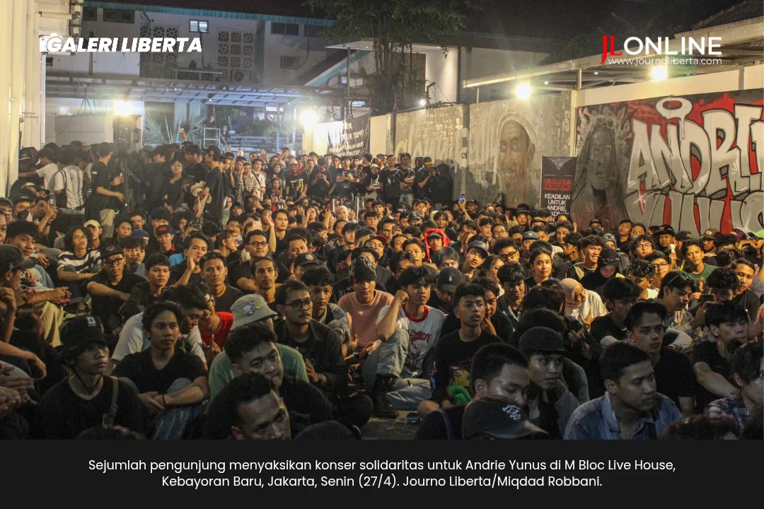 Foto: Aksi Solidaritas Andrie Yunus, Publik Desak Kasus Tuntas 5