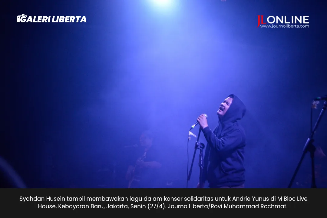 Foto: Aksi Solidaritas Andrie Yunus, Publik Desak Kasus Tuntas 9
