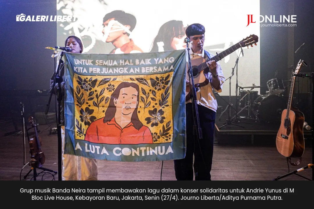 Foto: Aksi Solidaritas Andrie Yunus, Publik Desak Kasus Tuntas 11