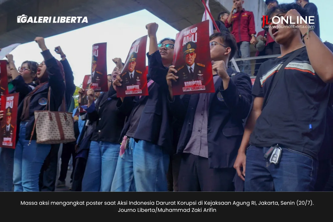 Foto: Aksi #IndonesiaDaruratKorupsi, BEM PTMAI Desak Tegakkan Hukum Secara Adil 2