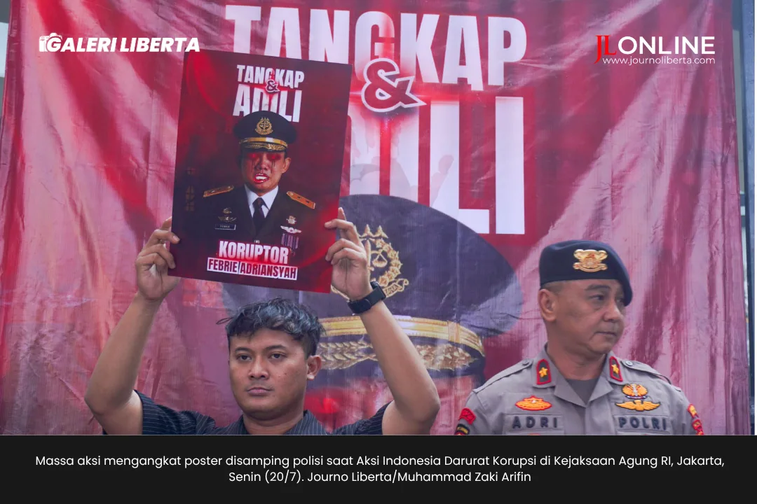 Foto: Aksi #IndonesiaDaruratKorupsi, BEM PTMAI Desak Tegakkan Hukum Secara Adil 4