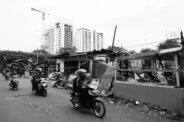 Kondisi Pemukiman Warga Pasca Kebakaran