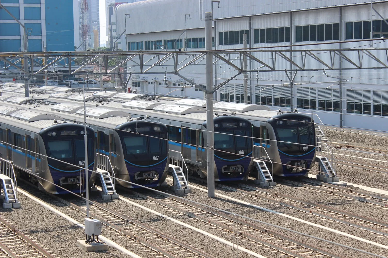Uji Coba Publik MRT Jakarta