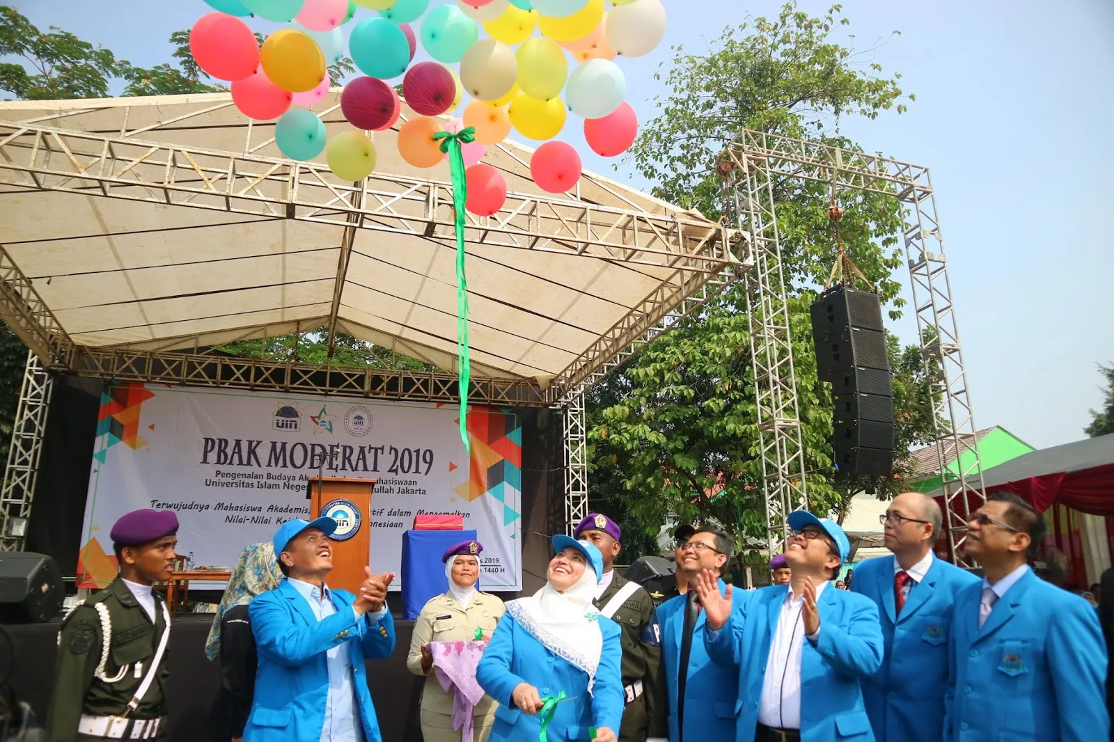 Berbagai Masalah Iringi Pembukaan PBAK UIN Jakarta 2019