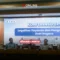 Wakil Rektor II UIN Jakarta Imam Subchi (kanan), Mantan Rektor UIN Jakarta periode 2015-2019 Dede Rosyada (tengah), dan Kuasa Hukum UIN Jakarta Alwanih (kiri) menggelar Konferensi Pers Legalitas Yayasan dan Pengamanan Aset Negara di Kampus UIN Jakarta, Jumat (5/6). Journo Liberta/Andini Septiani.