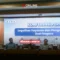 Wakil Rektor II UIN Jakarta Imam Subchi (kanan), Mantan Rektor UIN Jakarta periode 2015-2019 Dede Rosyada (tengah), dan Kuasa Hukum UIN Jakarta Alwanih (kiri) menggelar Konferensi Pers Legalitas Yayasan dan Pengamanan Aset Negara di Kampus UIN Jakarta, Jumat (5/6). Journo Liberta/Andini Septiani.