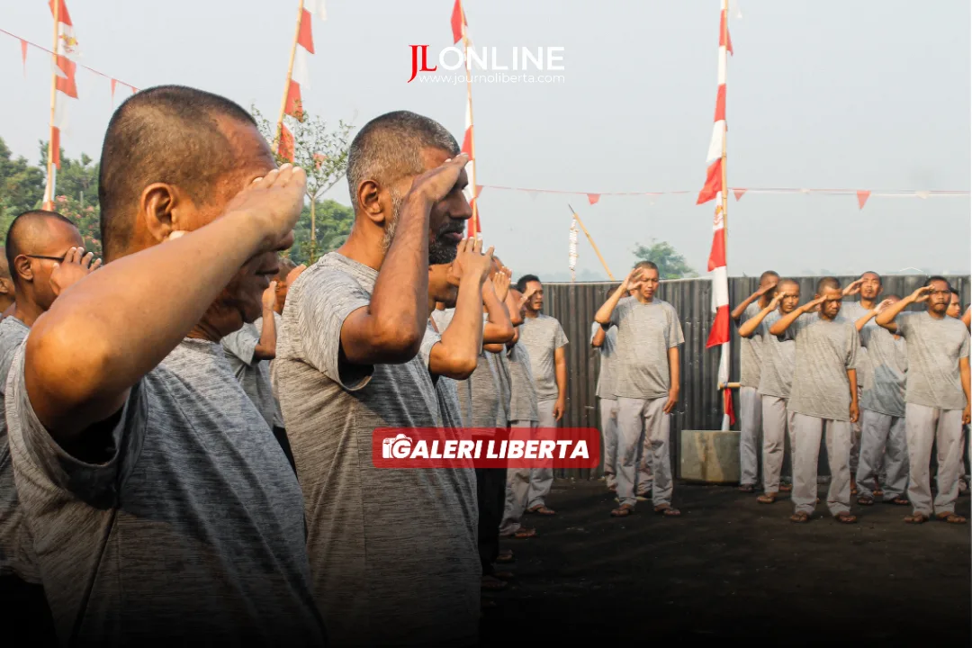 Foto: 85 ODGJ Ikut Serta Upacara HUT RI ke-81 di Yayasan Jamrud Biru 10