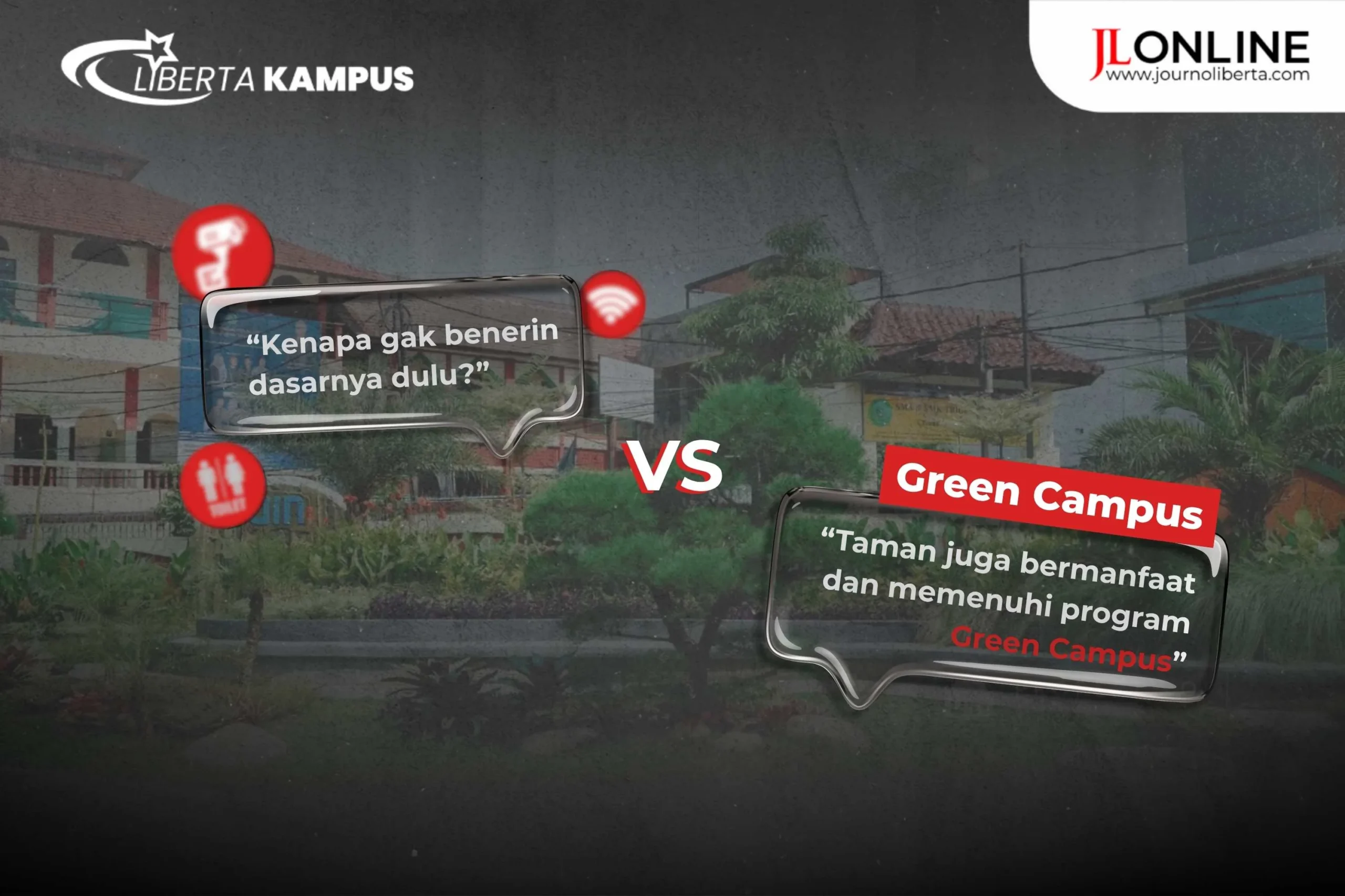 Taman UIN Jakarta dan Urgensi Fasilitas Dasar 9