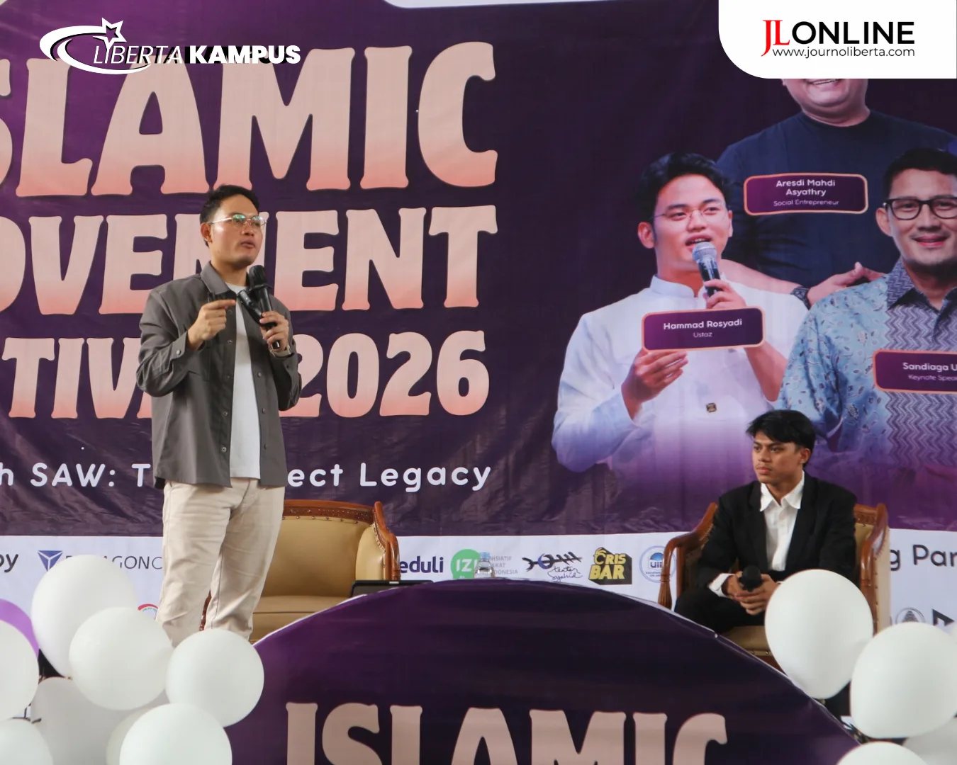 Islamic Movement Festival oleh Lembaga Dakwah Kampus (LDK) Syahid. Journo Liberta/Ghea Jean Hadi Savana.